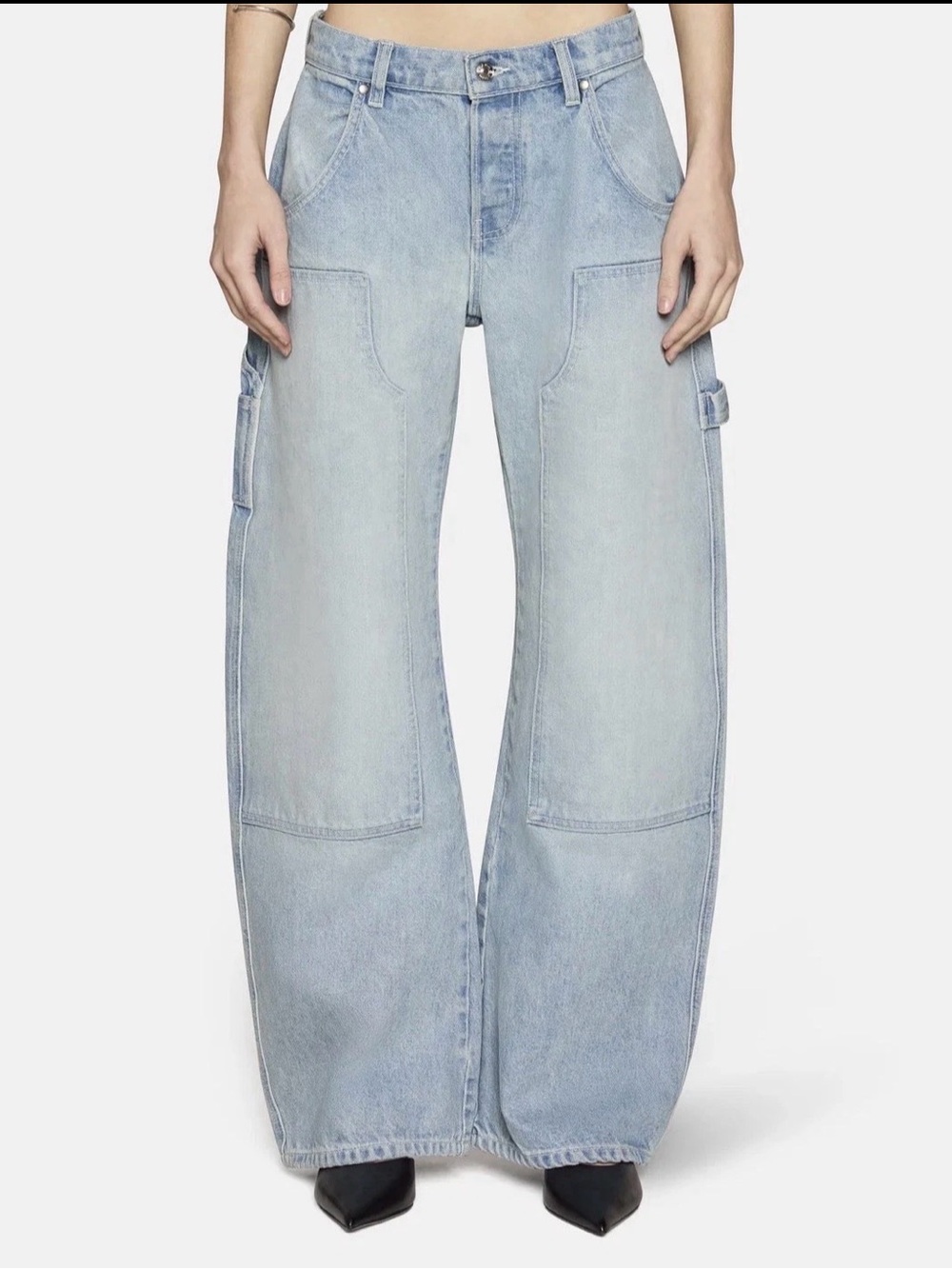 EB Denim Enzo Double Knee Carpenter Sanctuary Barrel Jeans 26